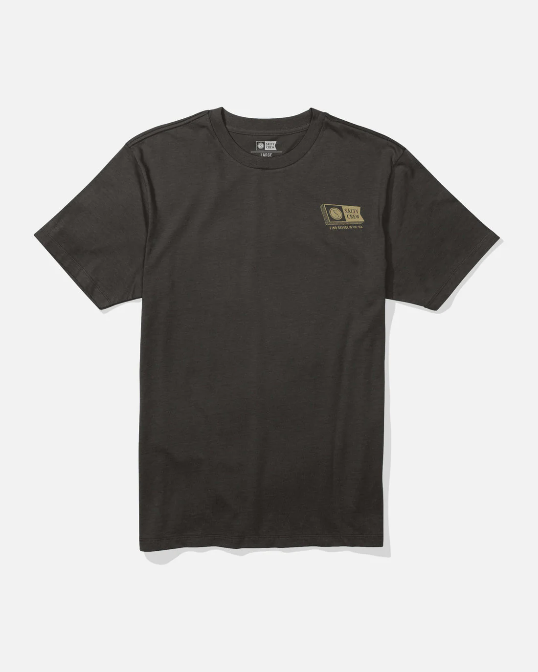 Salty Crew Alphabet Tee - Black - Image 2