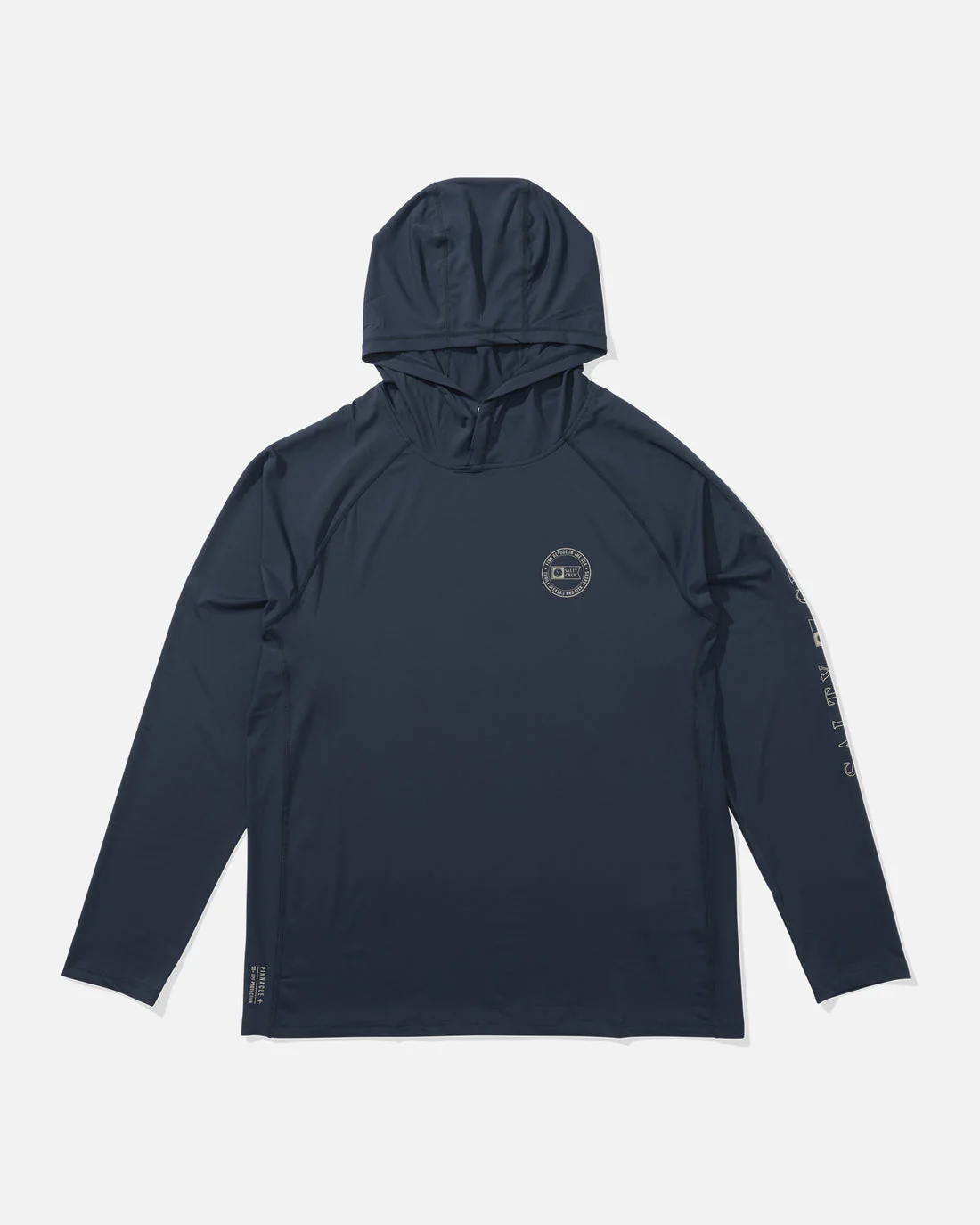 Salty Crew Apex Perforated Sunshirt Hoodie - BLUEFIN