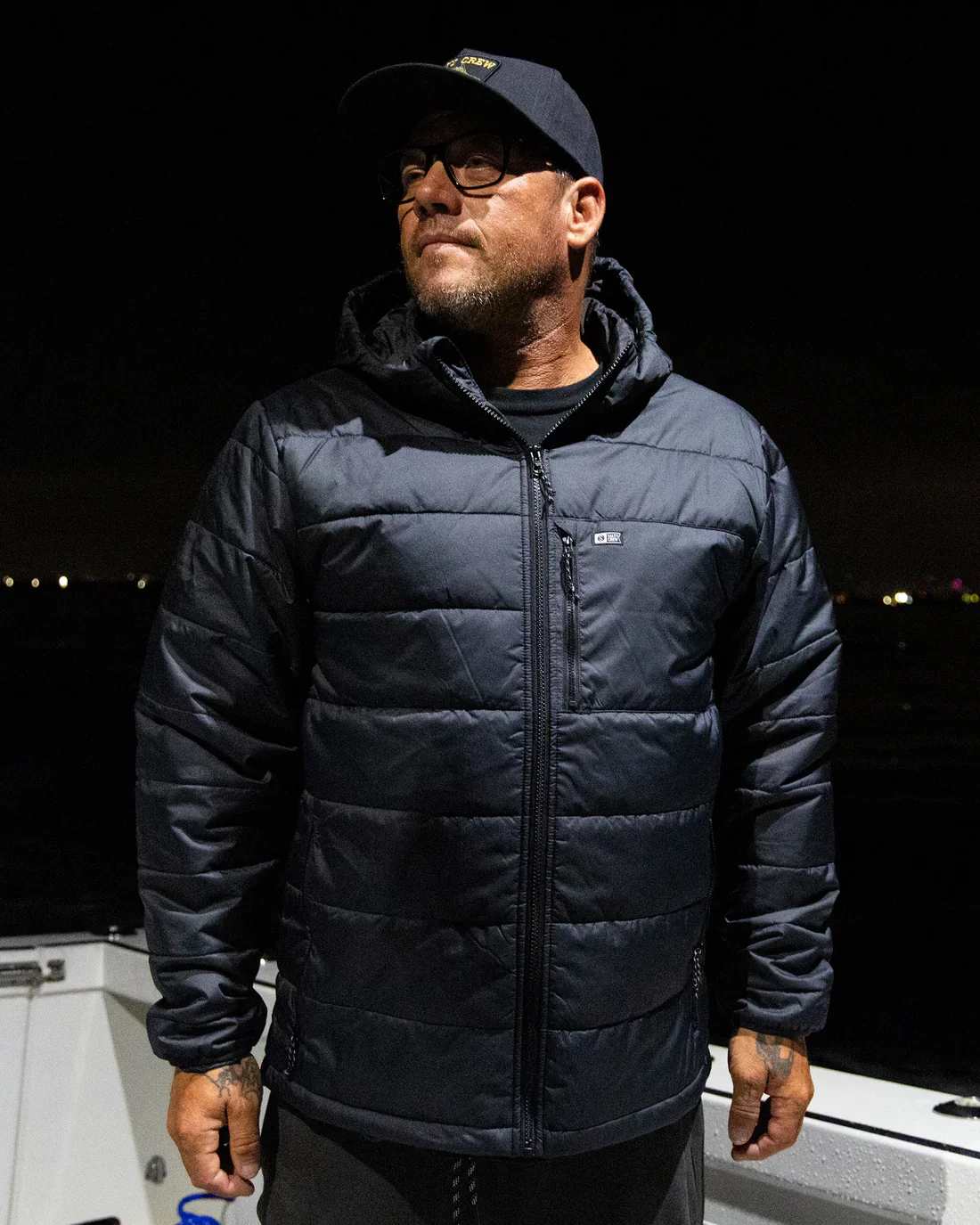 Salty Crew Barrier Insulated Jacket - Black - Image 4