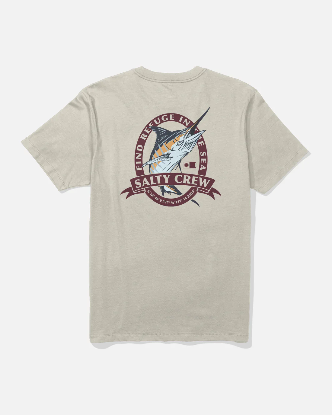 Salty Crew Bill Club Tee - Bone
