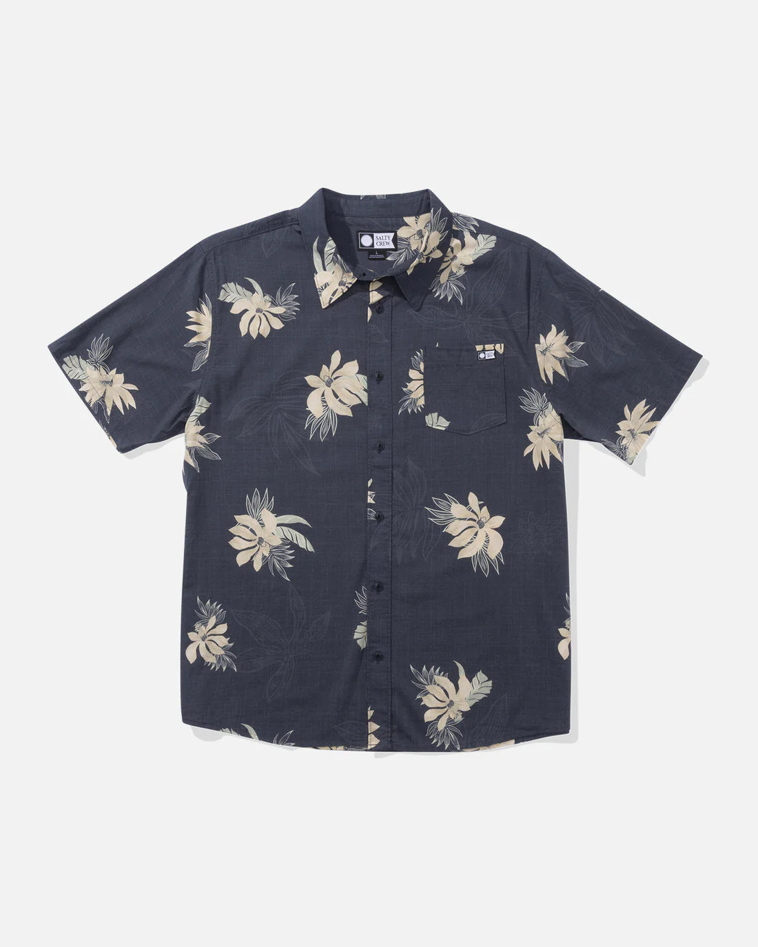 Salty Crew Bloomin S/S Woven - DARK LAVA