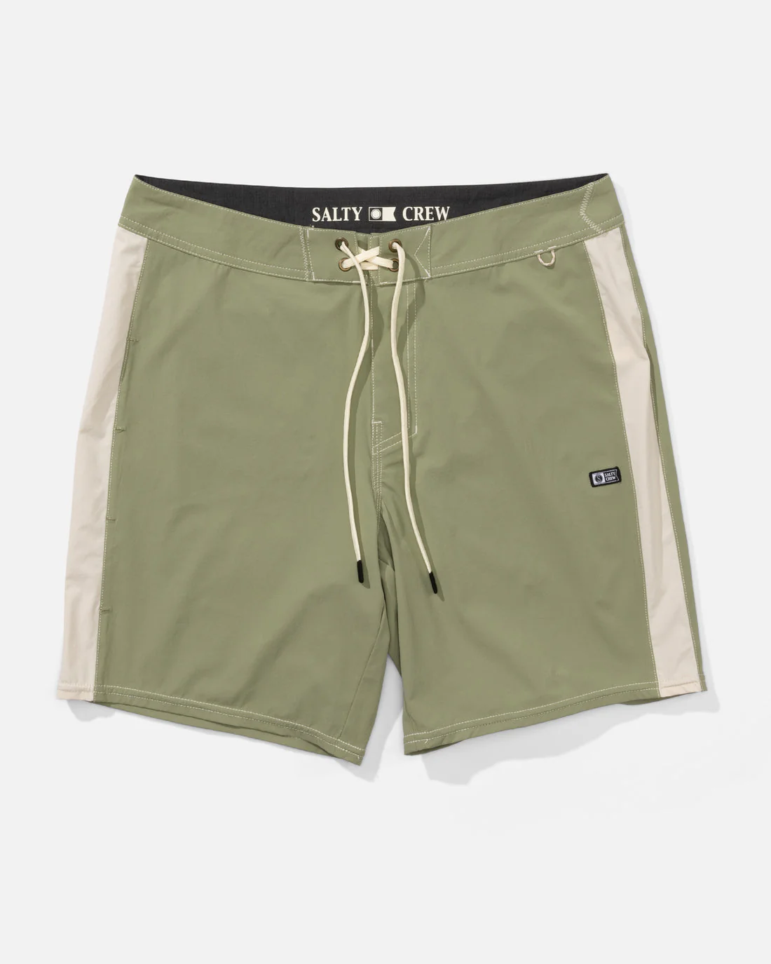 Salty Crew Channel Boardshort - Oil Green