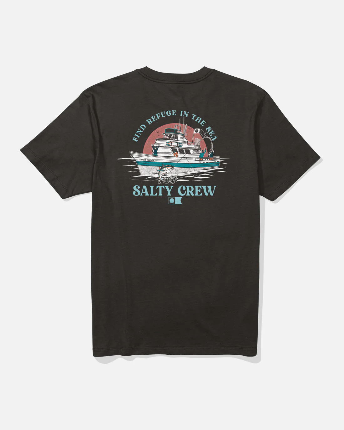 Salty Crew Day Charter Tee - Black