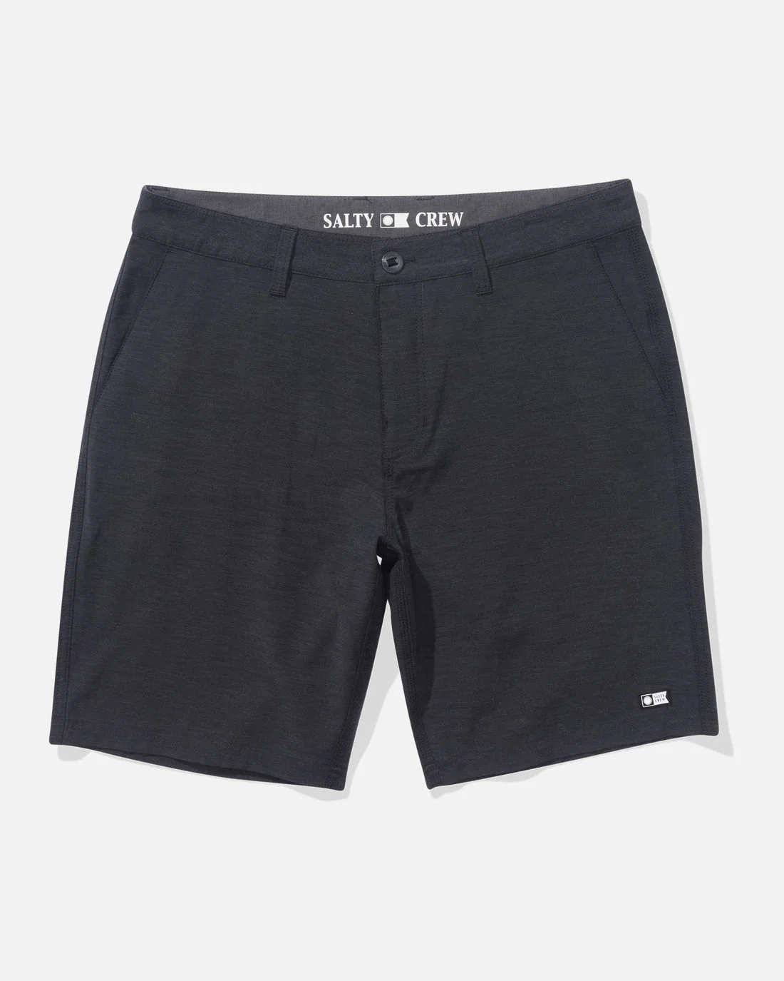Salty Crew Drifter 19" Triblend Hybrid Short - BLACK