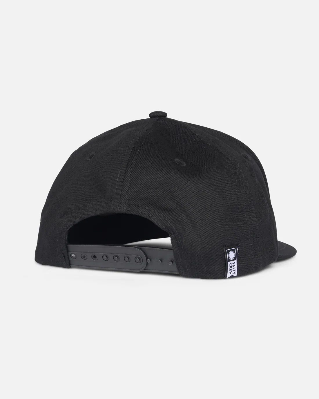 Salty Crew Flagship 5 Panel Hat - Black - Image 2