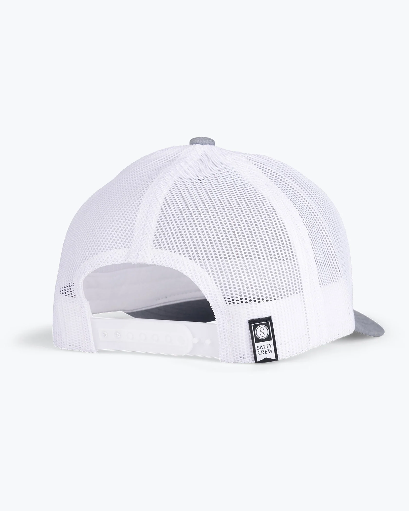 Salty Crew Ink Slinger Retro Trucker Hat - HEATHER GREY/WHITE - Image 2