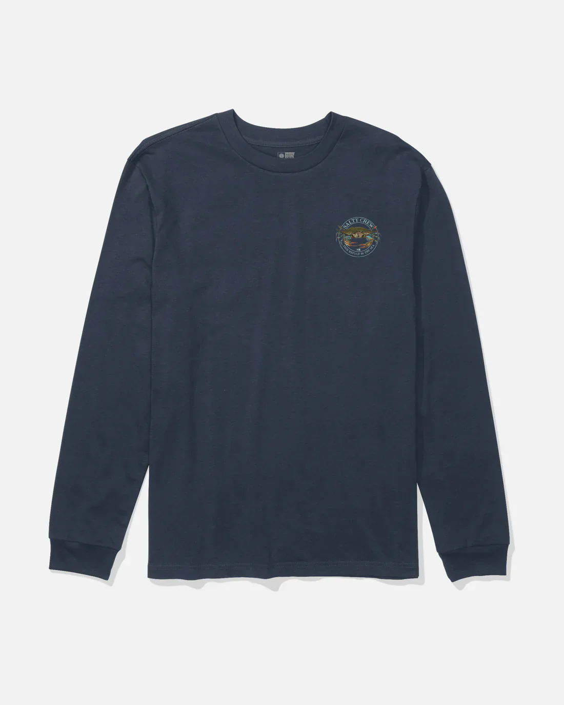 Salty Crew Jimmy Long Sleeve Tee - Navy - Image 2