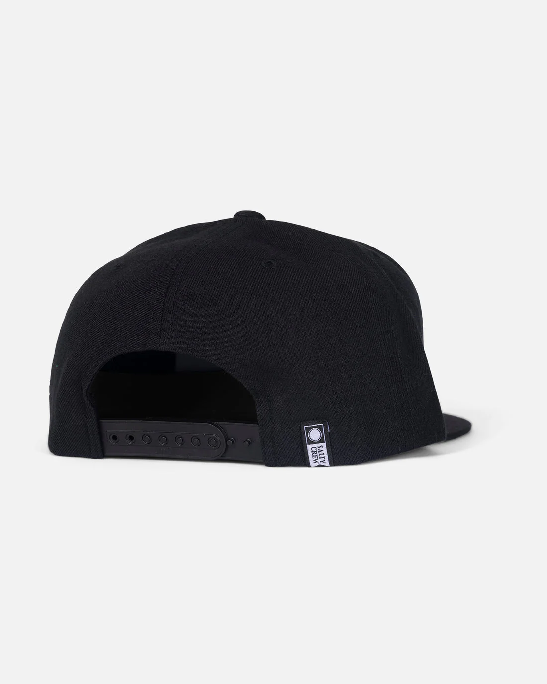 Salty Crew Lurking 6 Panel Hat - BLACK - Image 2