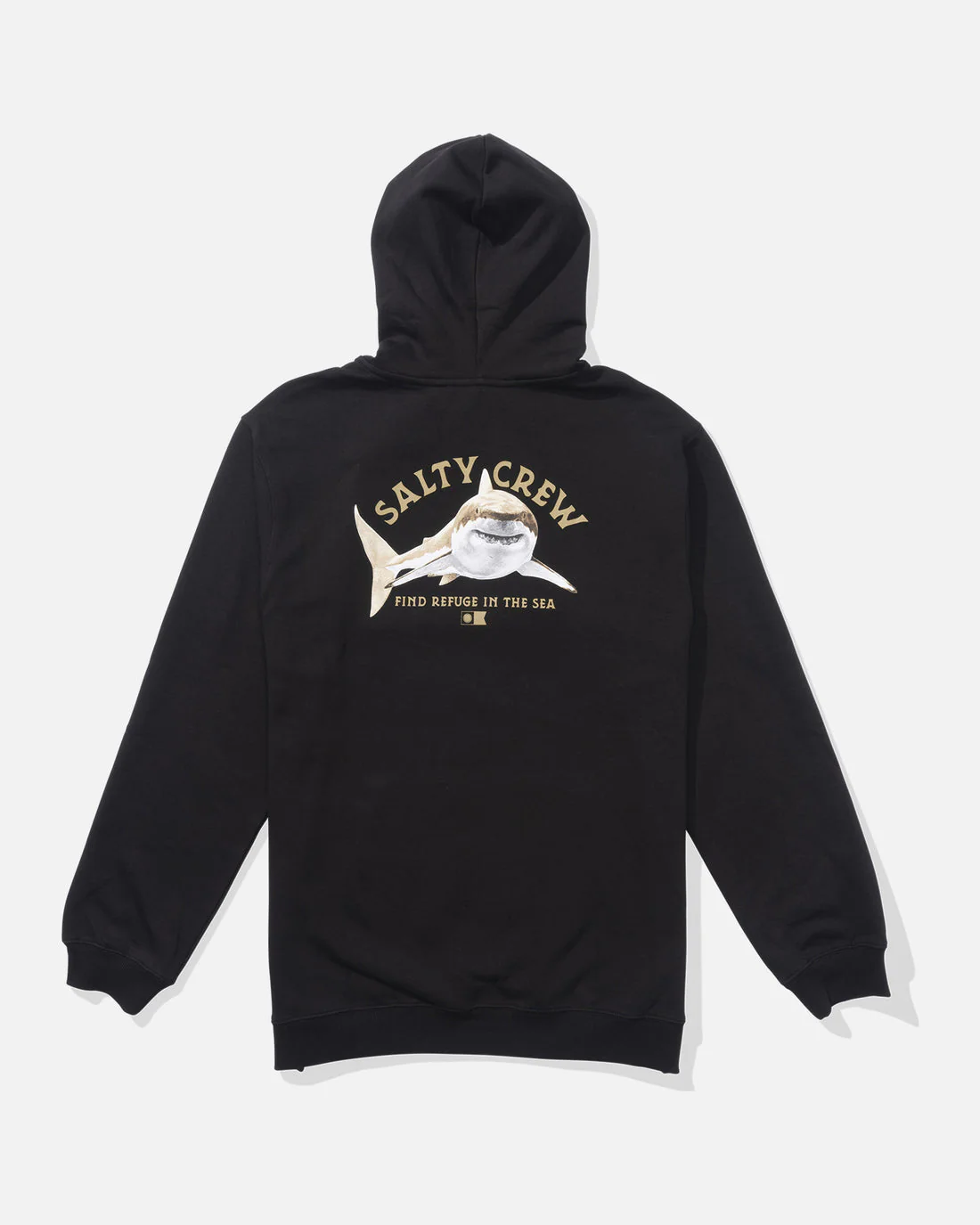 Salty Crew Lurking Fleece Hoodie - BLACK