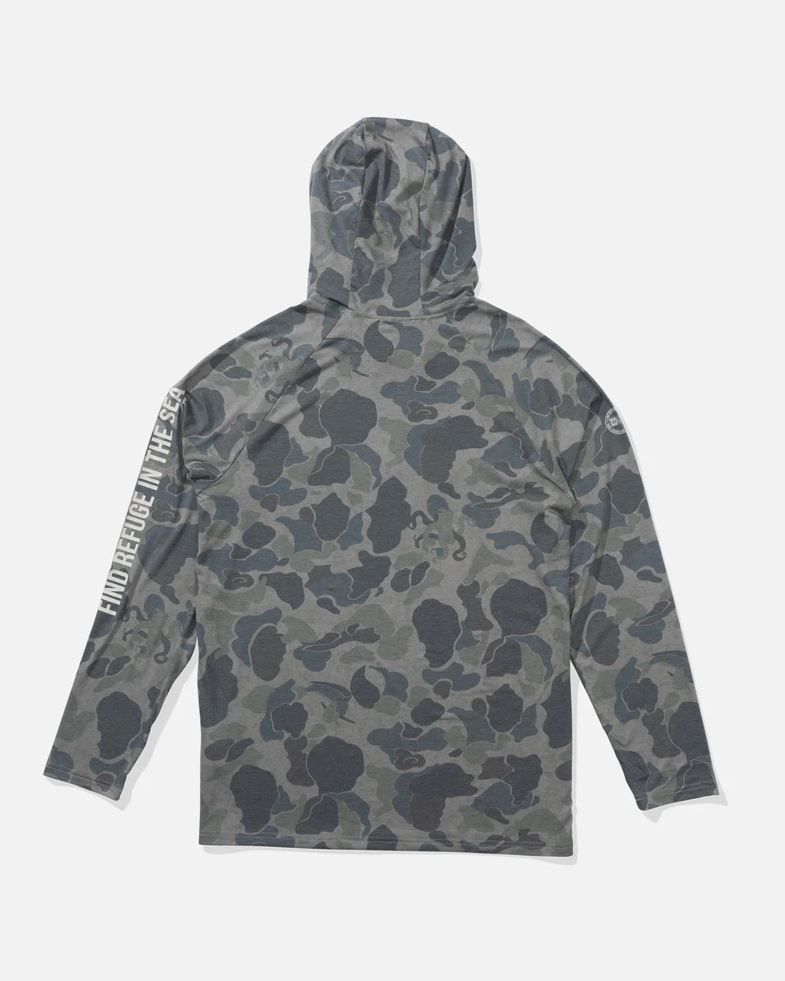 Salty Crew Mariner Lite Uv Hoodie - Sand Camo - Image 2
