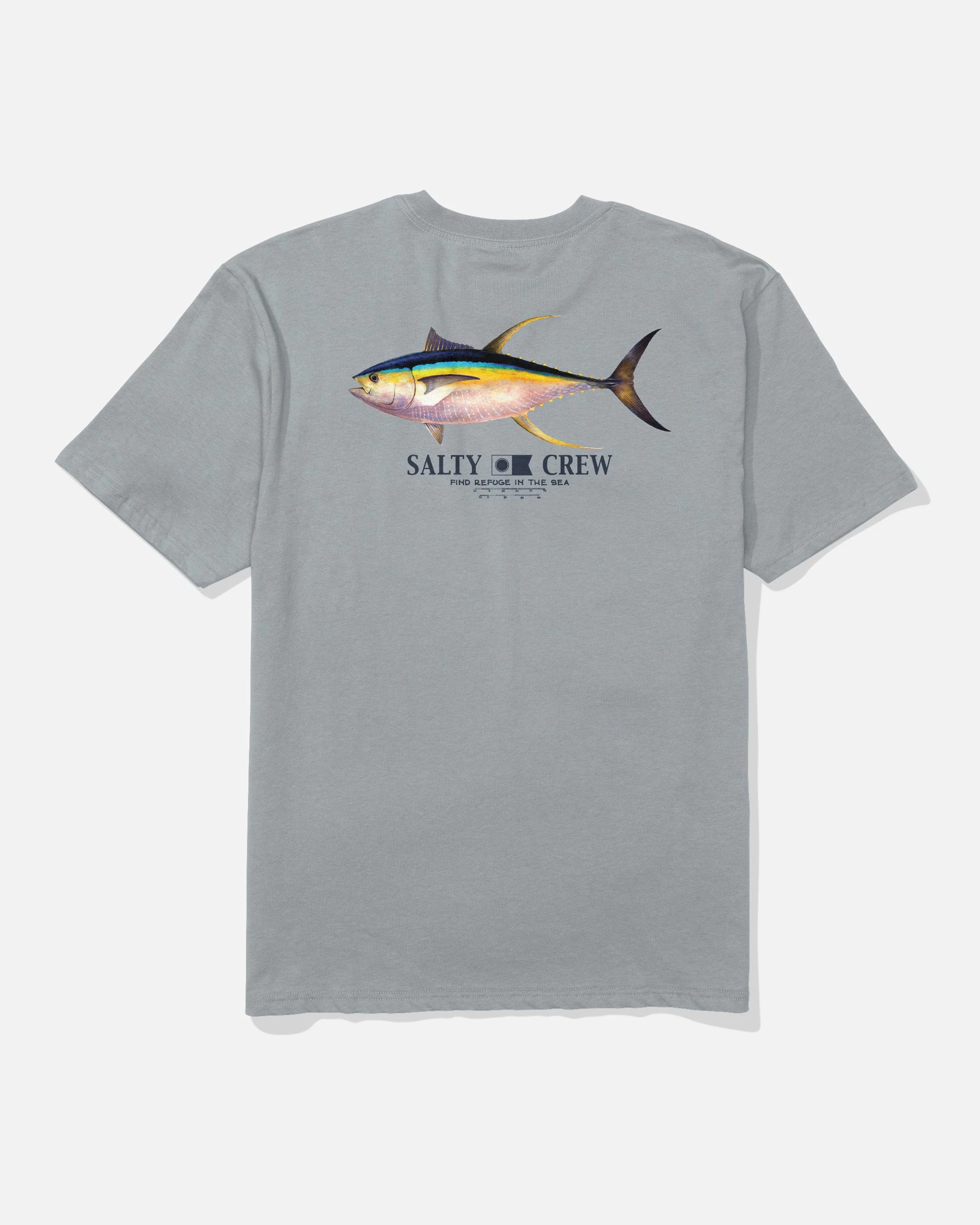 Salty Crew Men's Ahi Classic Tee - Quarry - Image 2