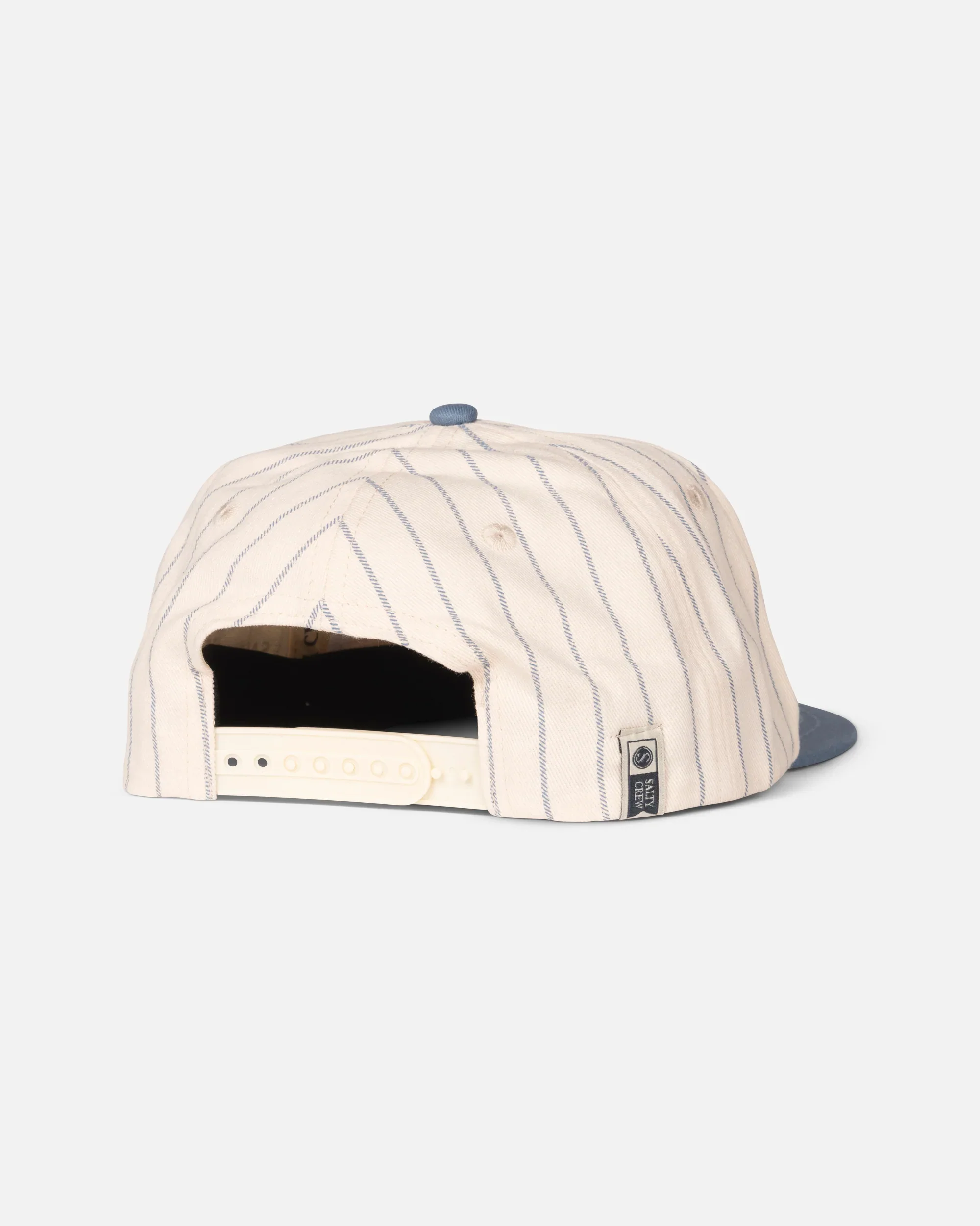 Salty Crew Men's Fish Market Snapback - Off White/Slate - Image 3