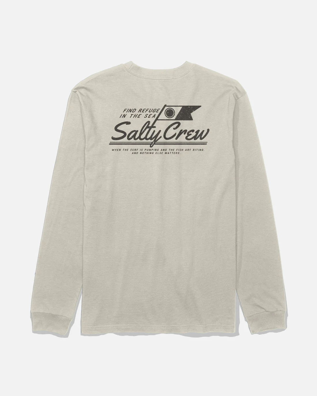 Salty Crew Original Long Sleeve Tee - Bone