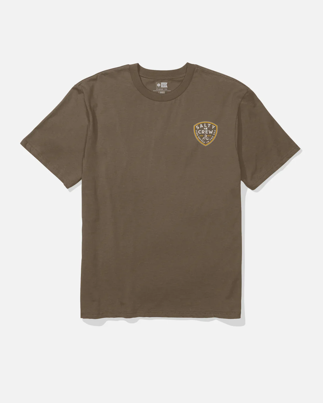 Salty Crew Rotor Classic Tee - Teak - Image 2