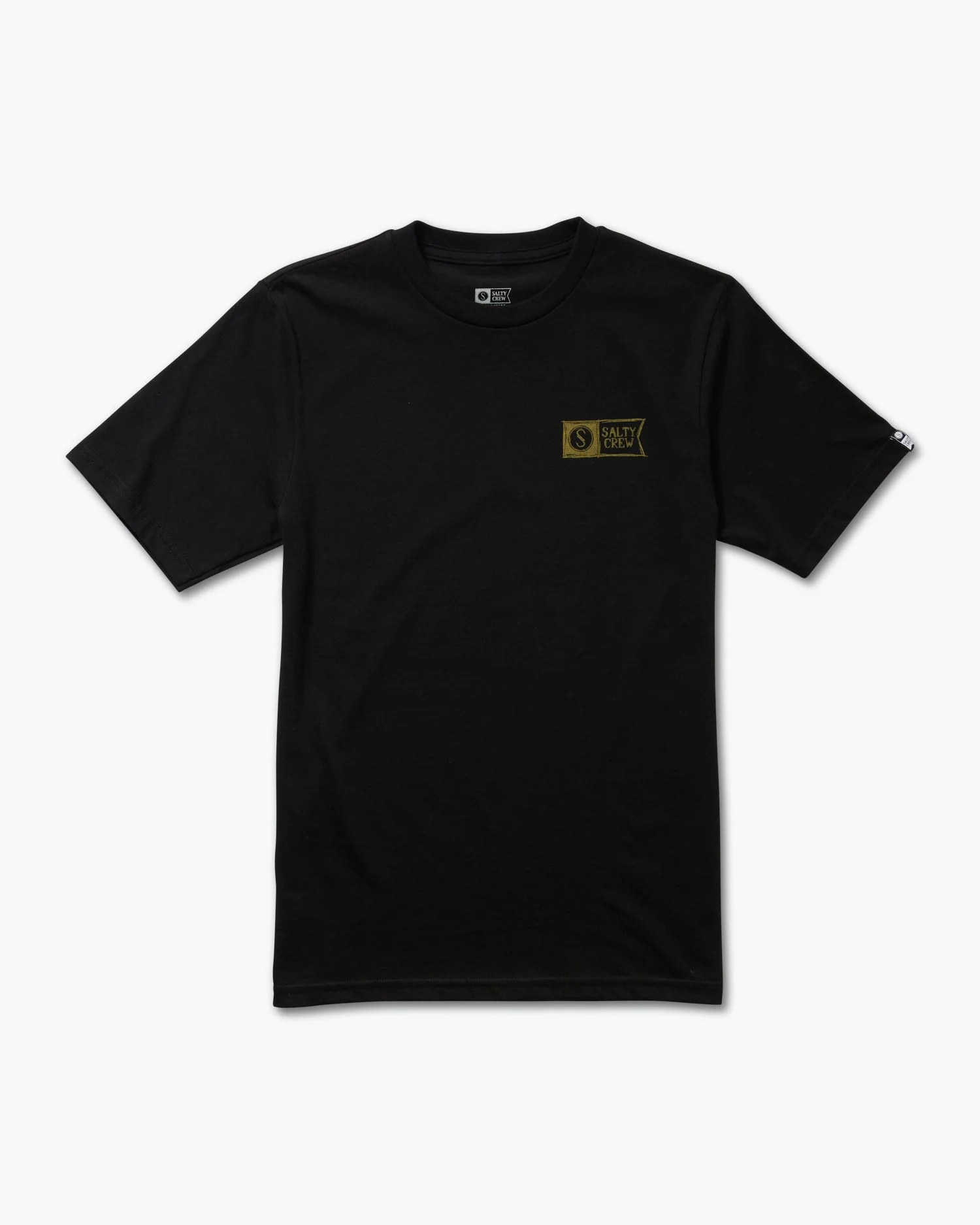 Salty Crew Sketchy Alpha S/S Premium Tee - BLACK - Image 2