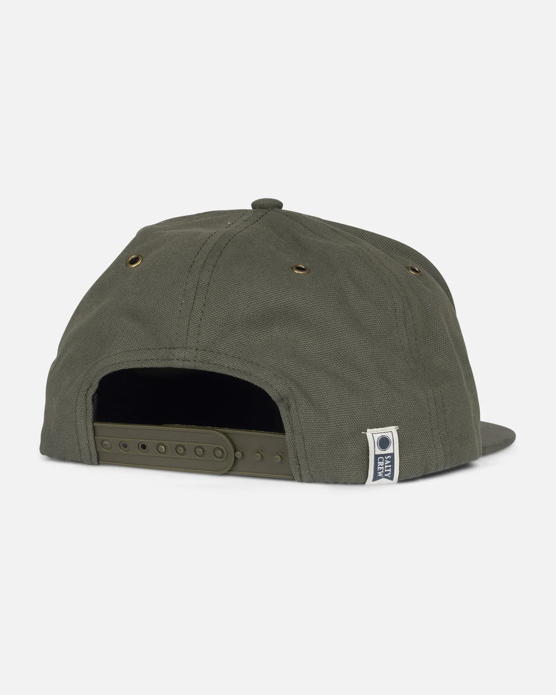 Salty Crew Splice 5 Panel Hat - OLIVE - Image 2