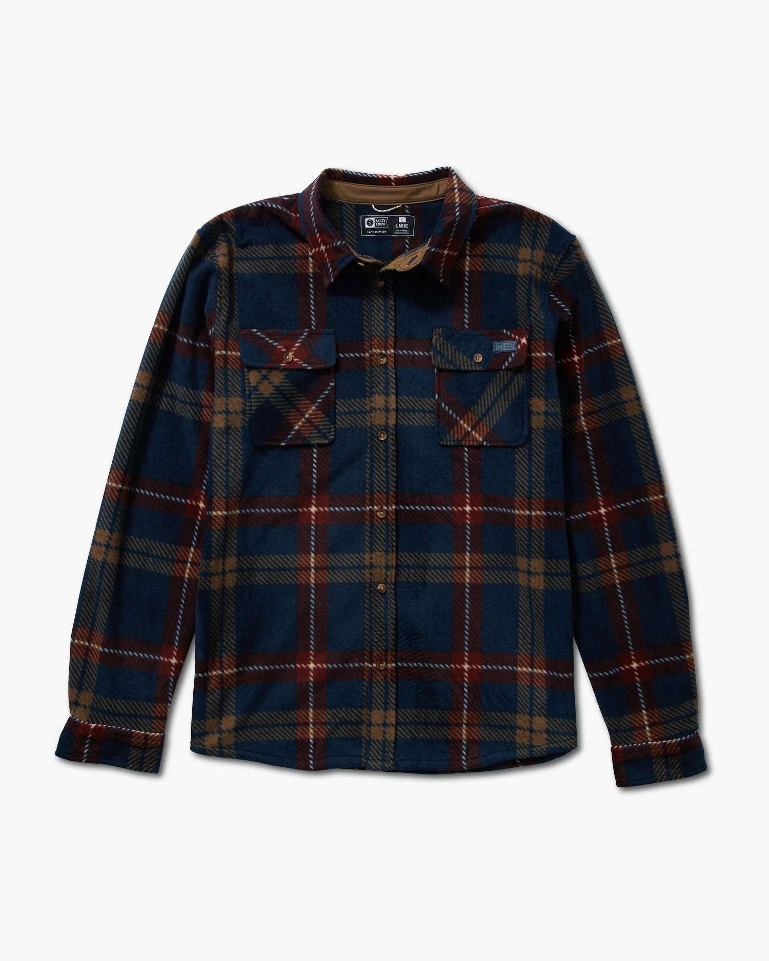 Salty Crew Swellter Polar Fleece - NAVY