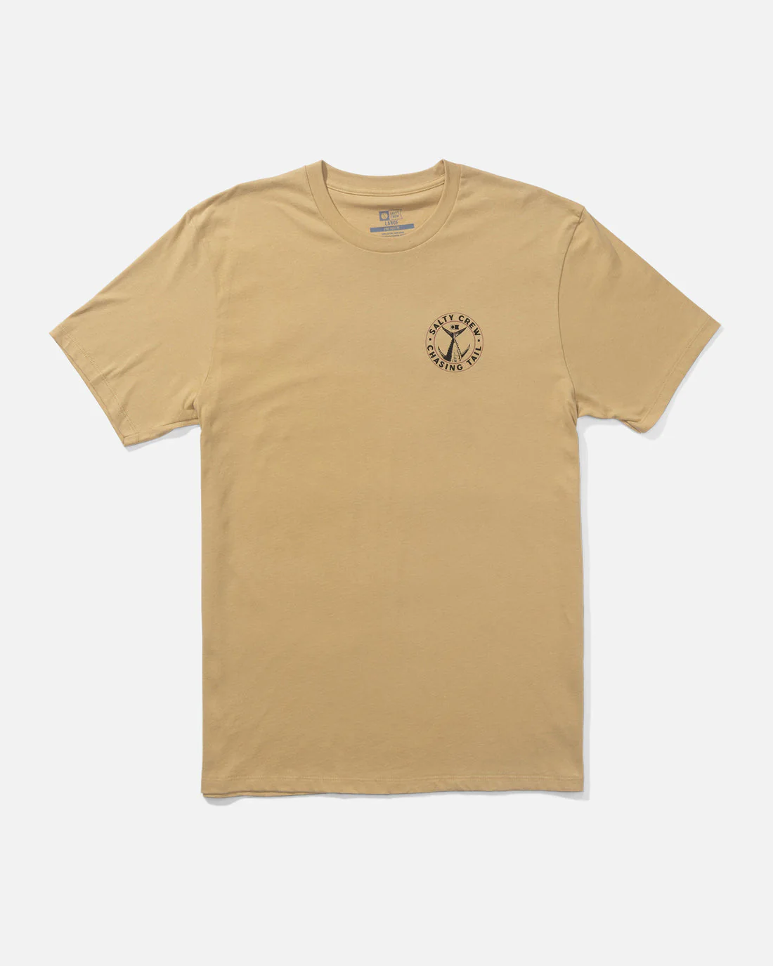 Salty Crew Tailgate Premium Tee - KHAKI - Image 2