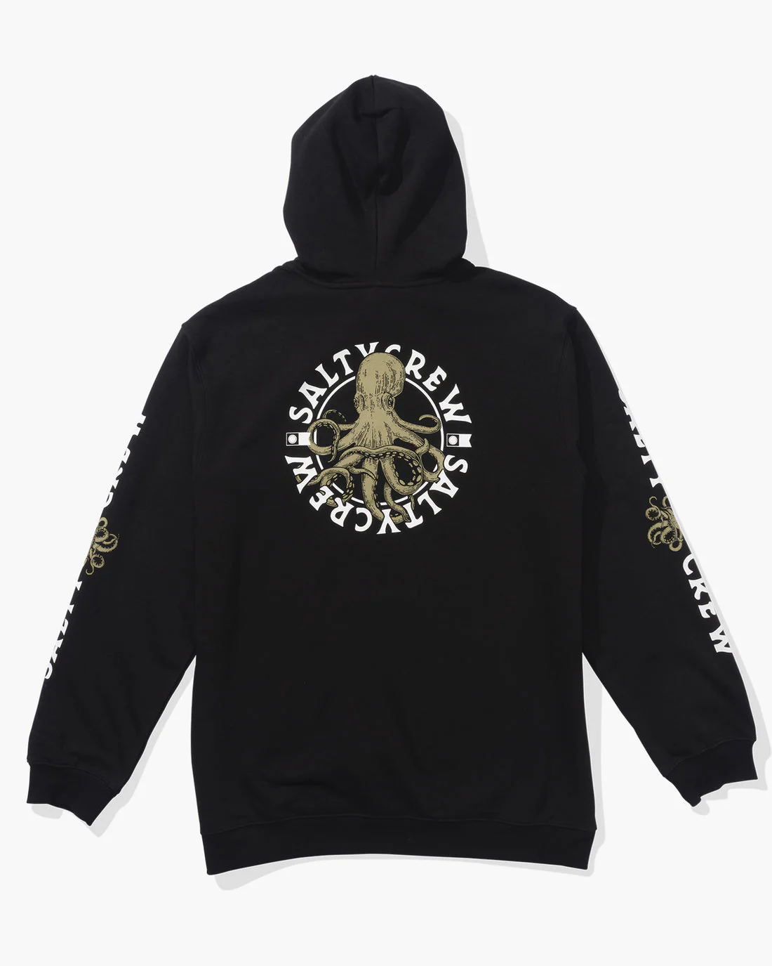 Salty Crew Tentacles Fleece Hoodie - BLACK - Image 2