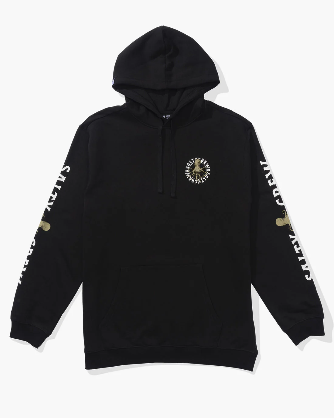 Salty Crew Tentacles Fleece Hoodie - BLACK - Image 3