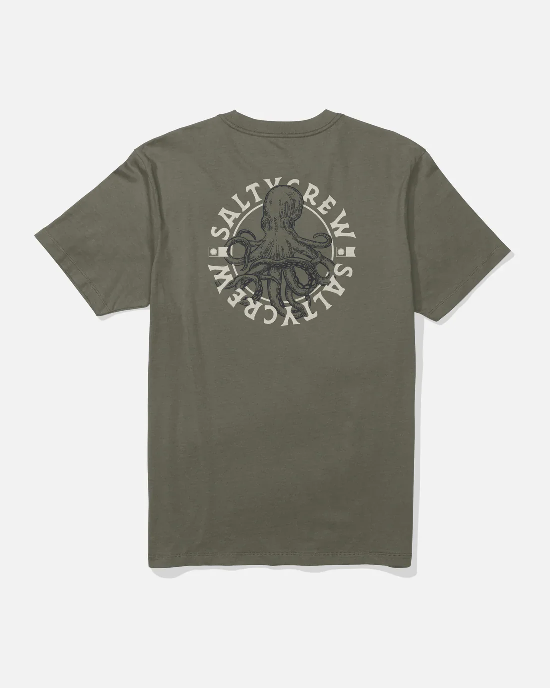 Salty Crew Tentacles Short Sleeve Tee - Dusty Olive