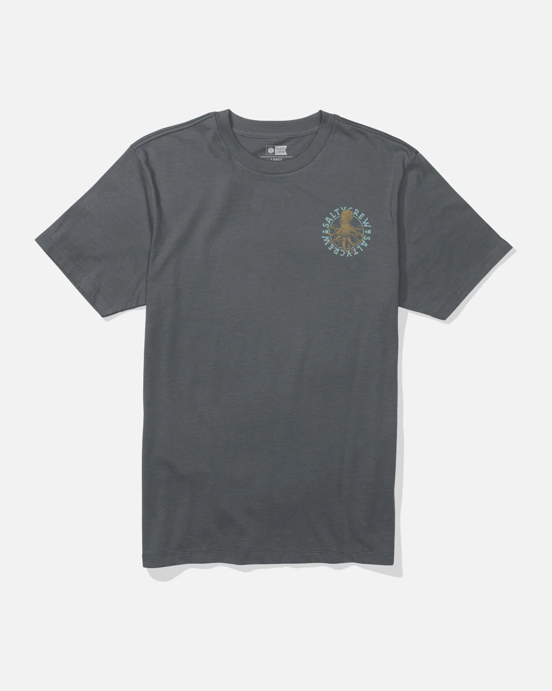 Salty Crew Tentacles Tee - Charcoal - Image 2