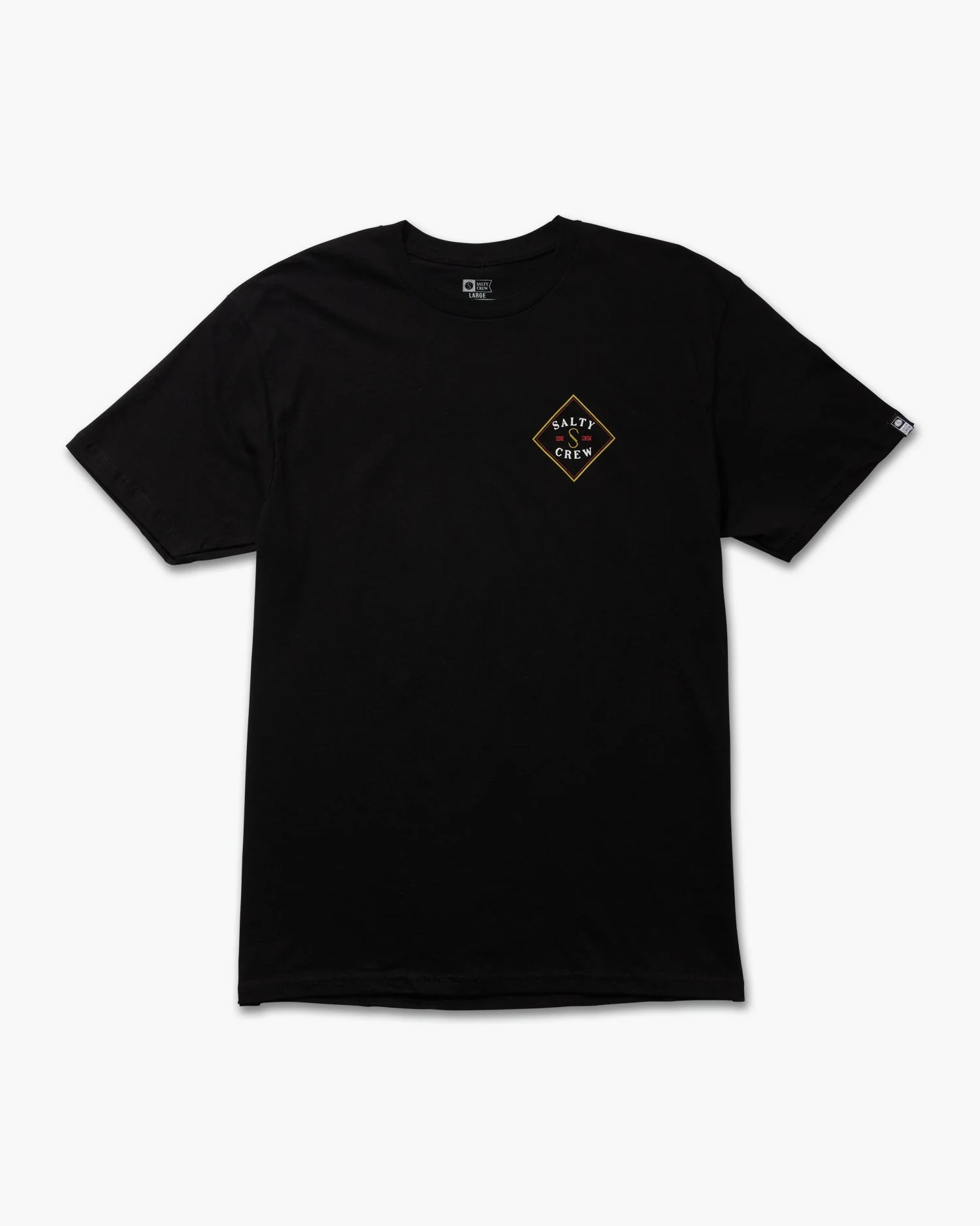 Salty Crew Tippet Color S/S Classic Tee - BLACK - Image 2
