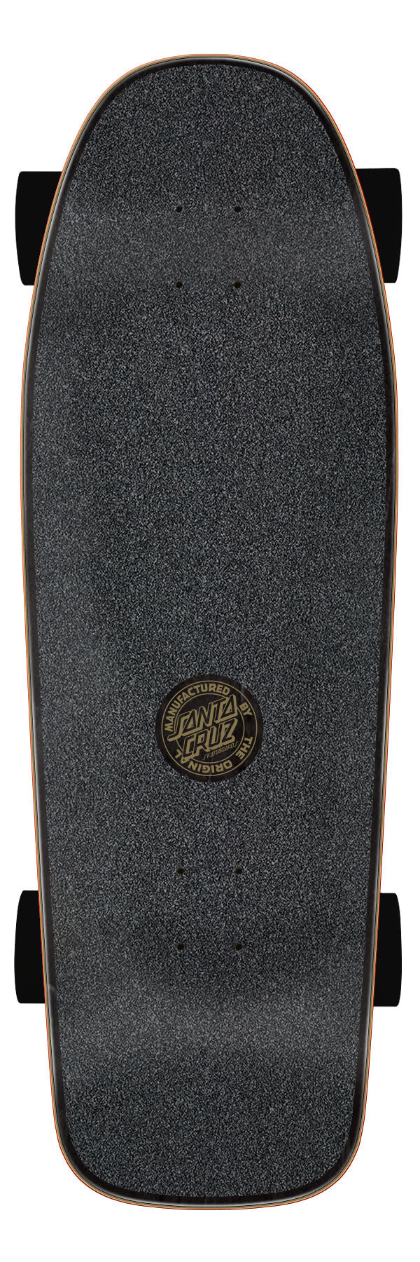 Santa Cruz 9.8in Flame Dot Route Santa Cruz Carver Surf Skateboard - ASSORTED - Image 2