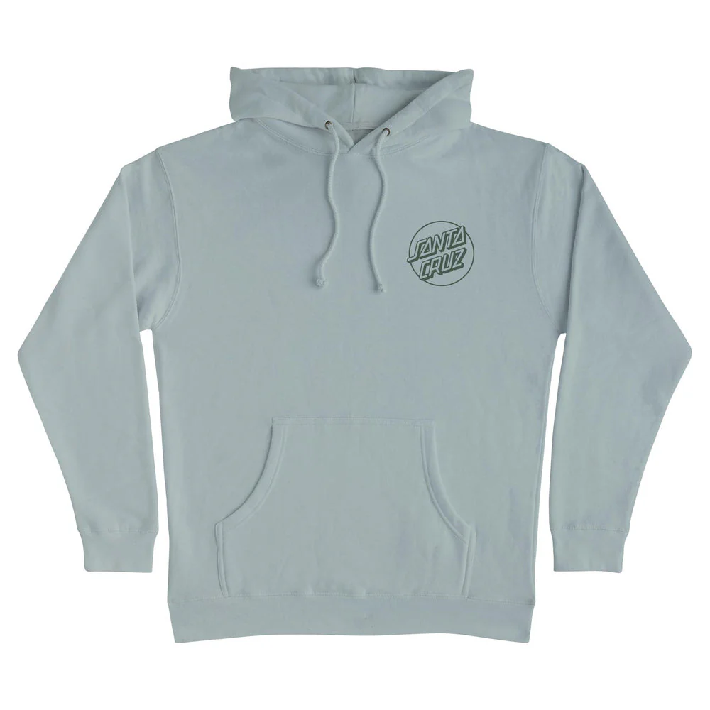 Santa Cruz Opus Dot Men's Hoodie - SAGE - Image 2