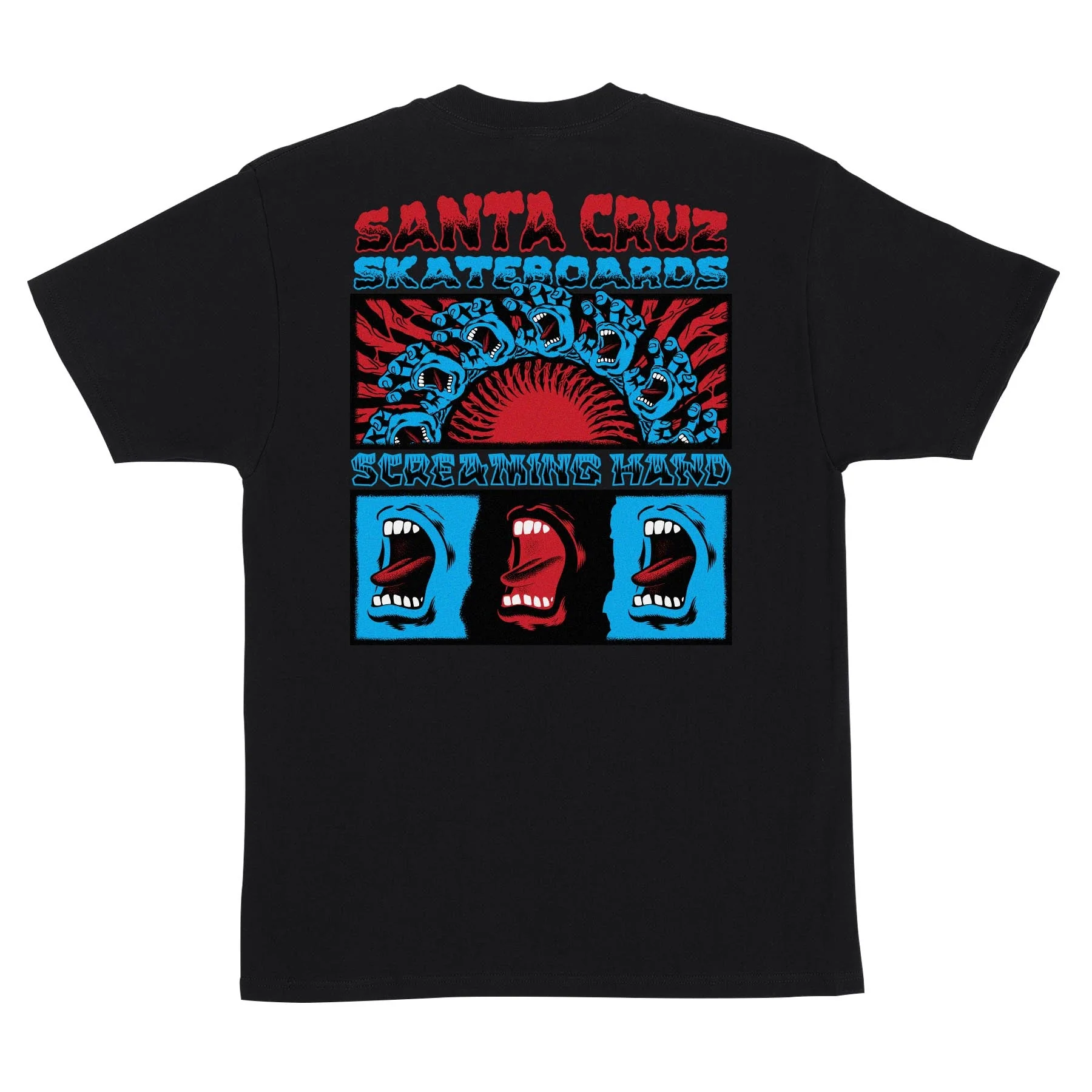Santa Cruz Screaming Connect T-Shirt - Black