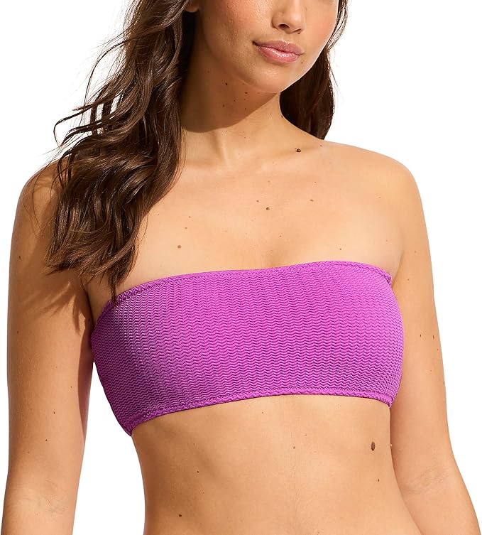 Seafolly Sea Dive Swim Tube Top - VIOLET