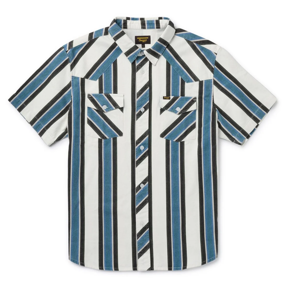 Seager Amarillo S/S Shirt - WESTERN STRIPE