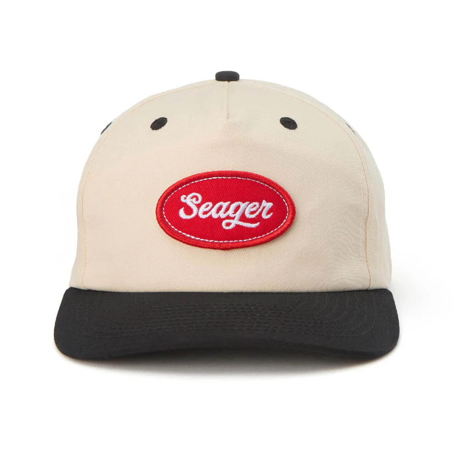 Seager Americana Snapback - Cream/ Black - Image 2