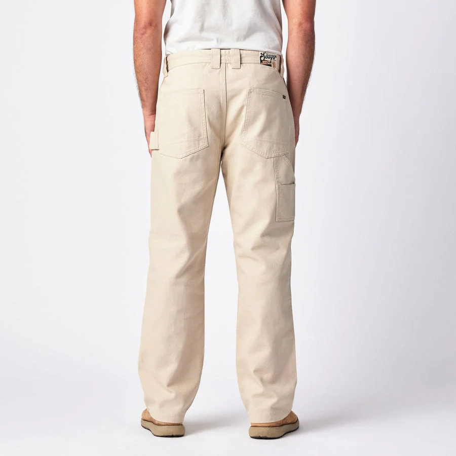 Seager Bison Canvas Pant - Stone - Image 4