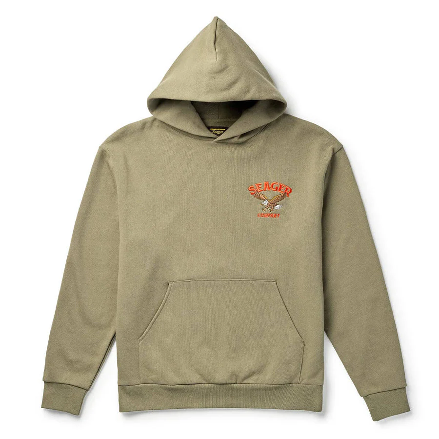 Seager Bradley Heavy-Weight Hoodie - Olive