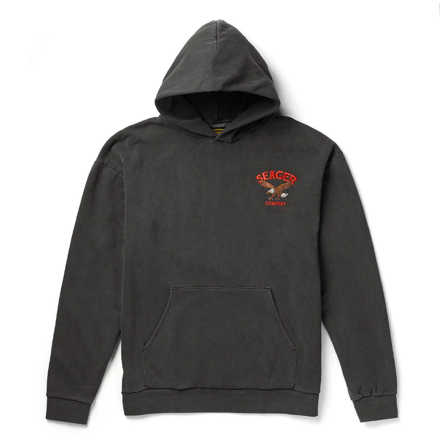 Seager Bradley Heavy-Weight Hoodie - Pigment Black