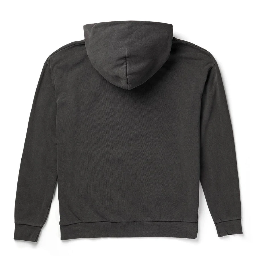 Seager Bradley Heavy-Weight Hoodie - Pigment Black - Image 3