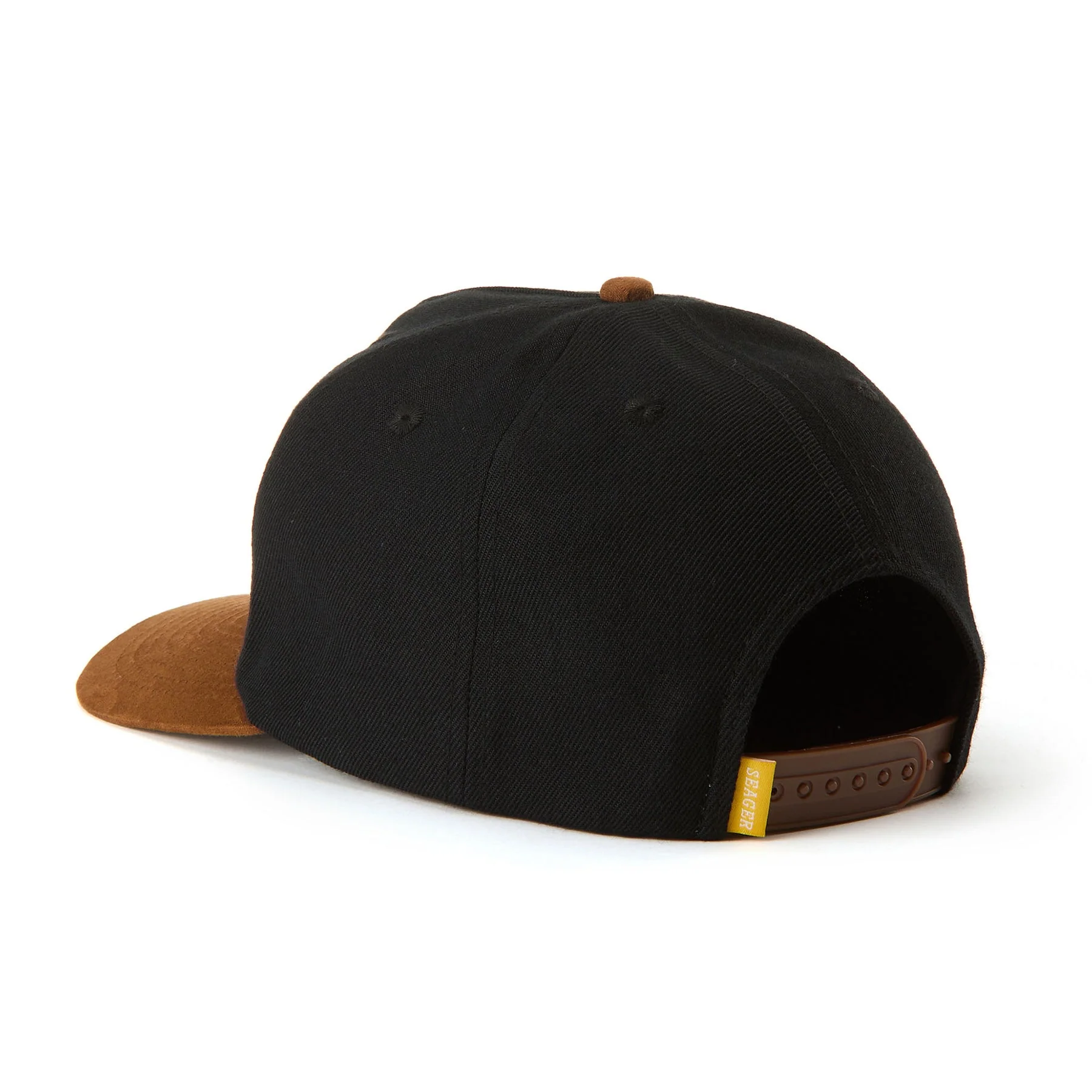 SEAGER Buckle Snapback - BLACK BROWN - Image 3