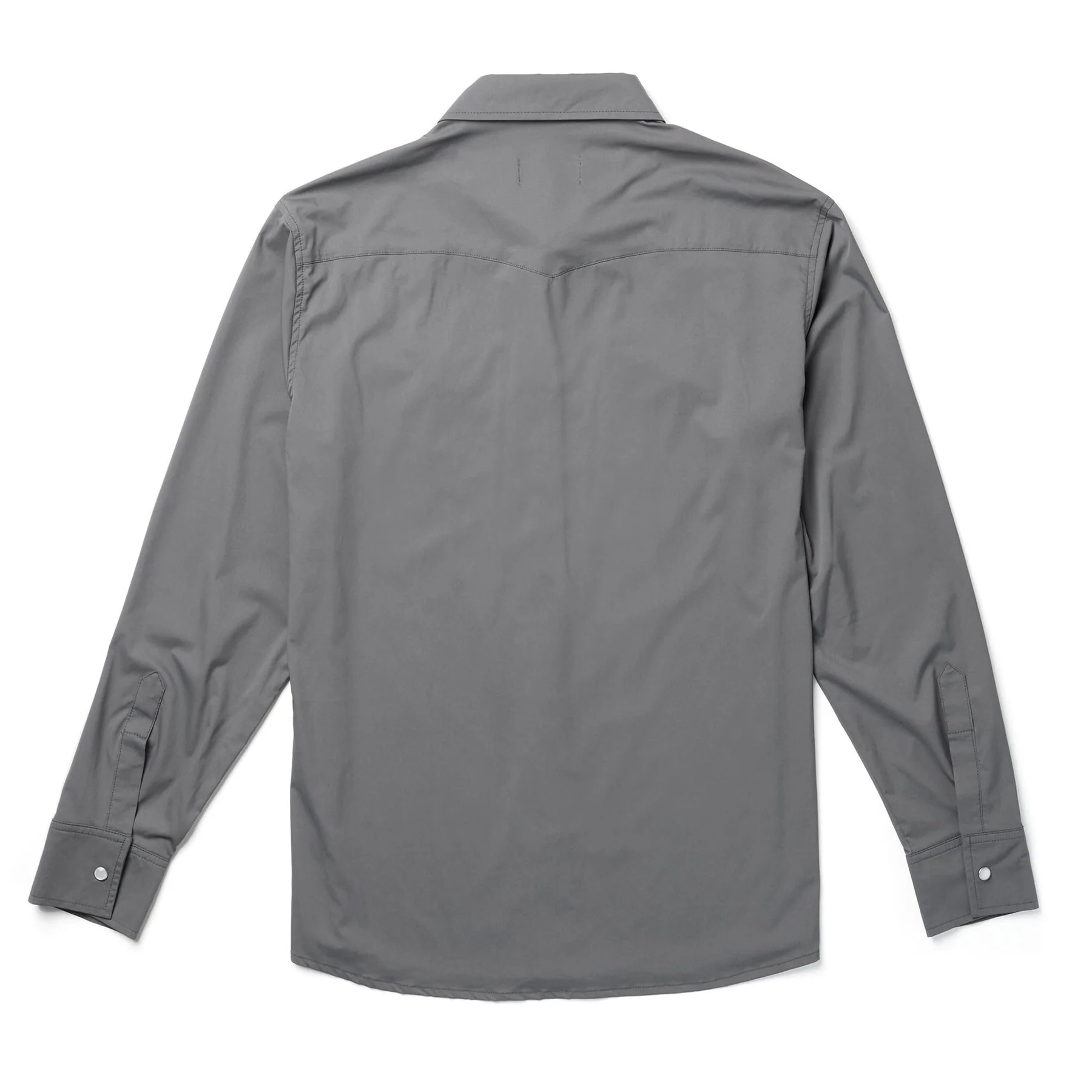 SEAGER El Ranchero L/S Shirt - CHARCOAL GREY - Image 3