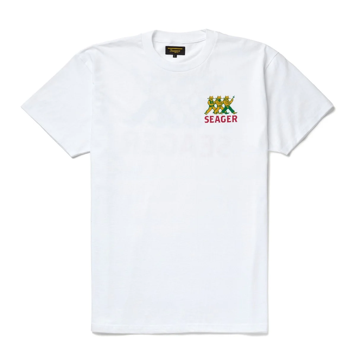 Seager Finger Guns Tee - WHITE - Image 2
