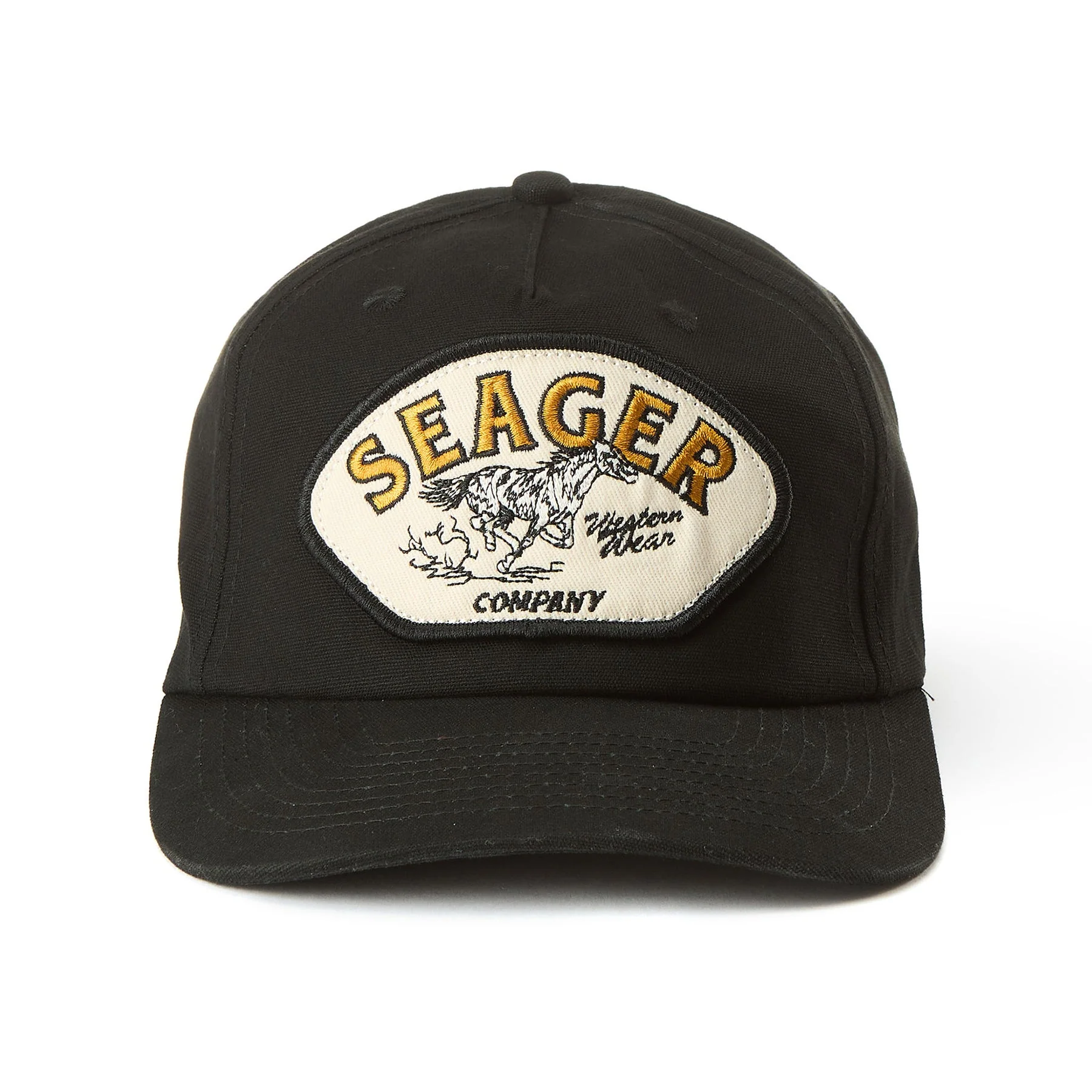 SEAGER Heritage Snapback - BLACK - Image 2