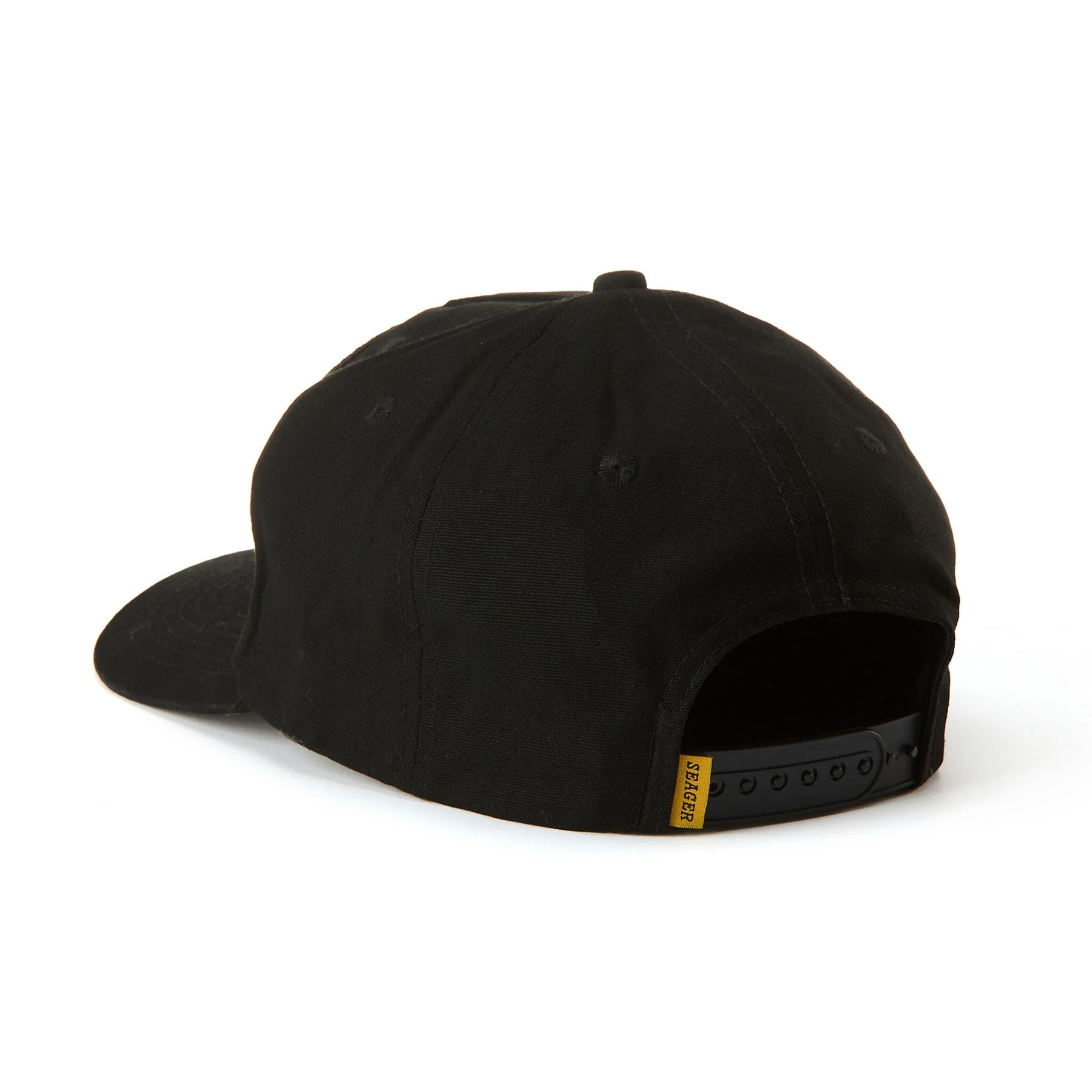 SEAGER Heritage Snapback - BLACK - Image 3