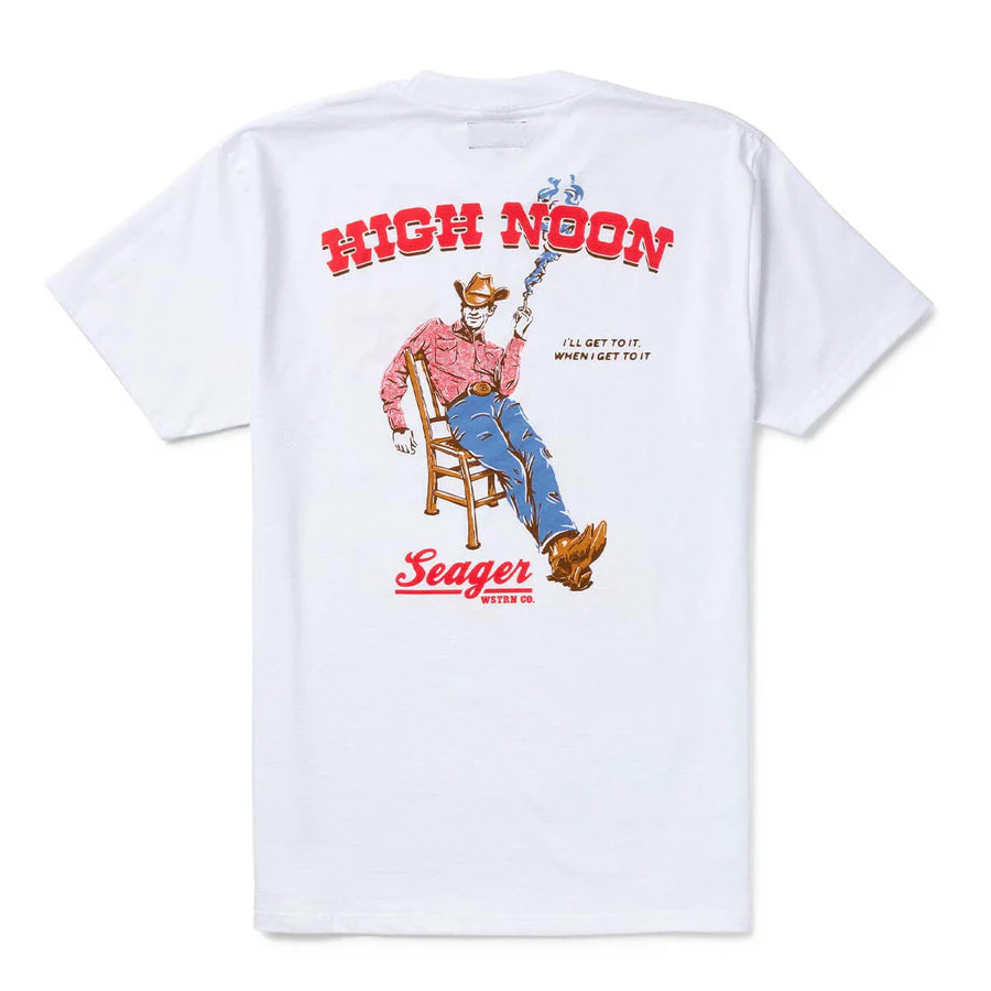 Seager High Noon Tee - White