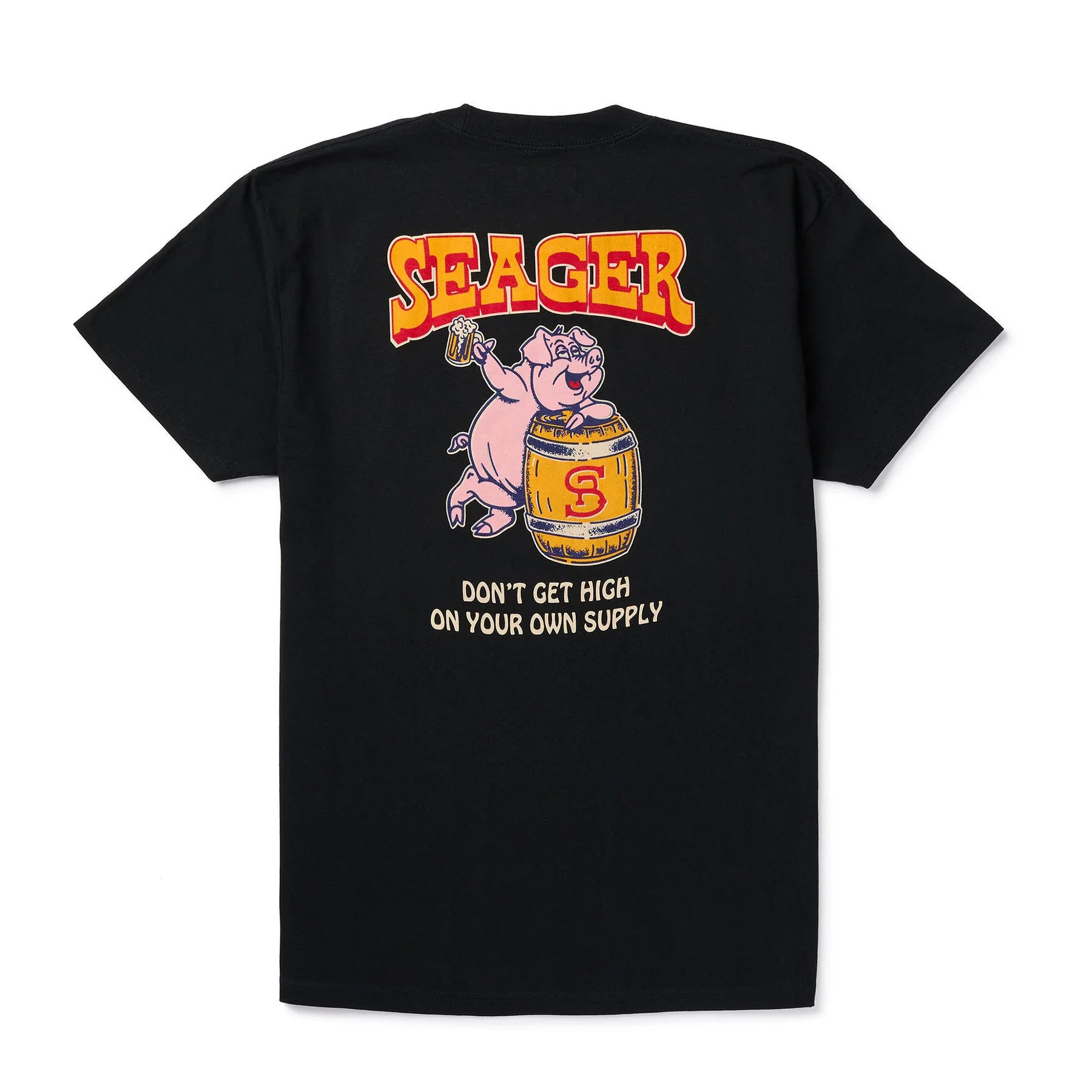 SEAGER Hog High Tee - BLACK - Image 2