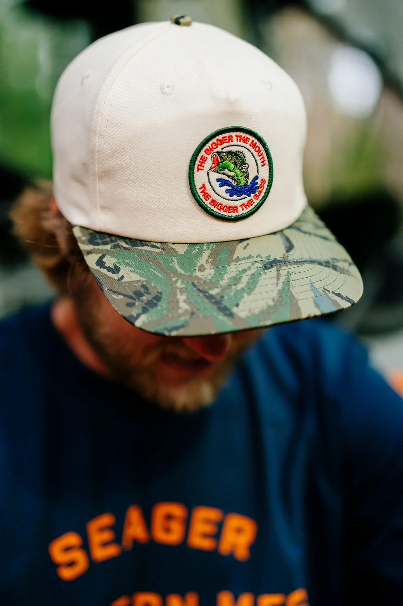 Seager I'm Hooked Snapback - CREAM/CAMO - Image 3