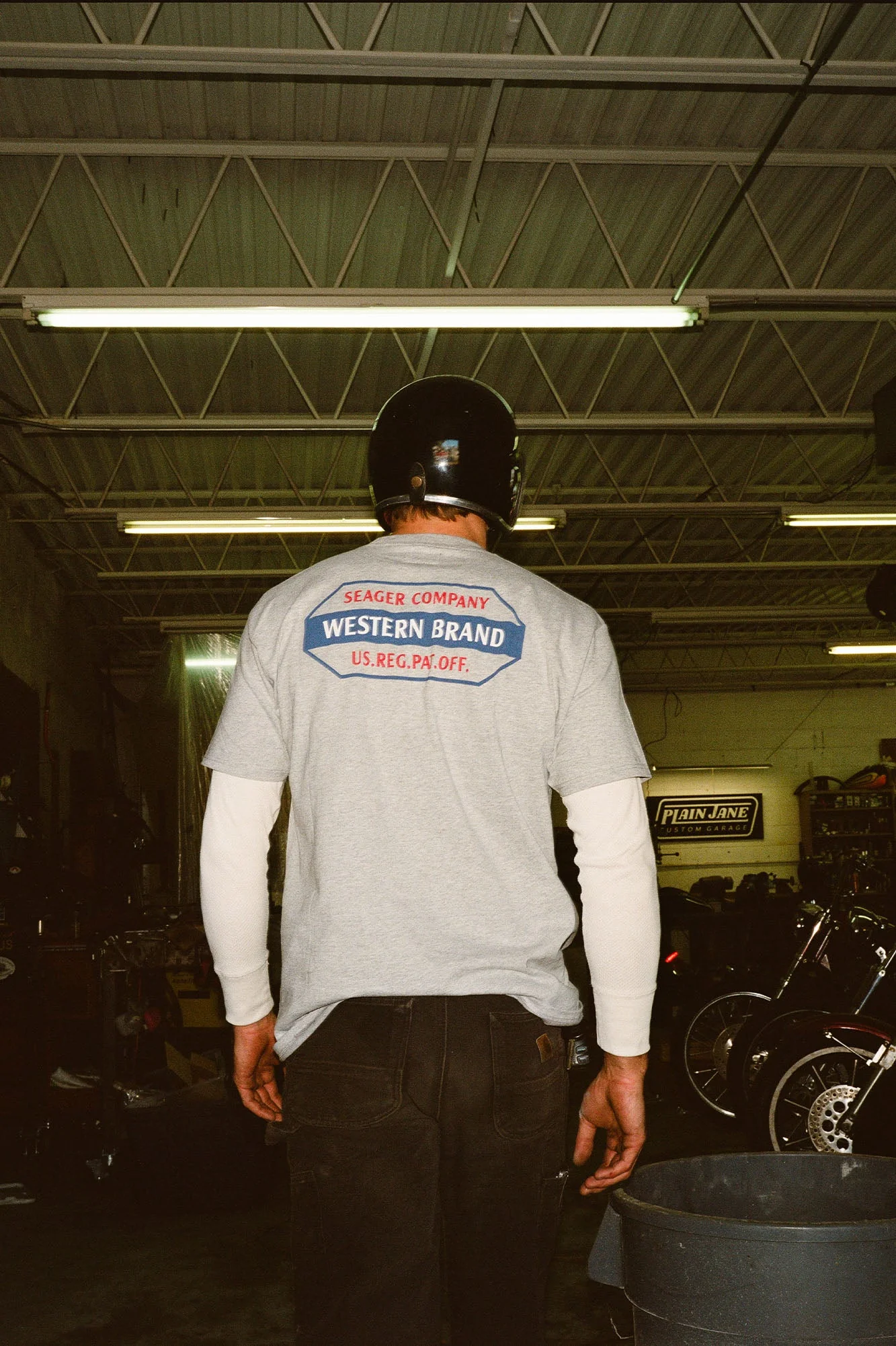 Seager Justin Tee - HEATHER GRAY - Image 3