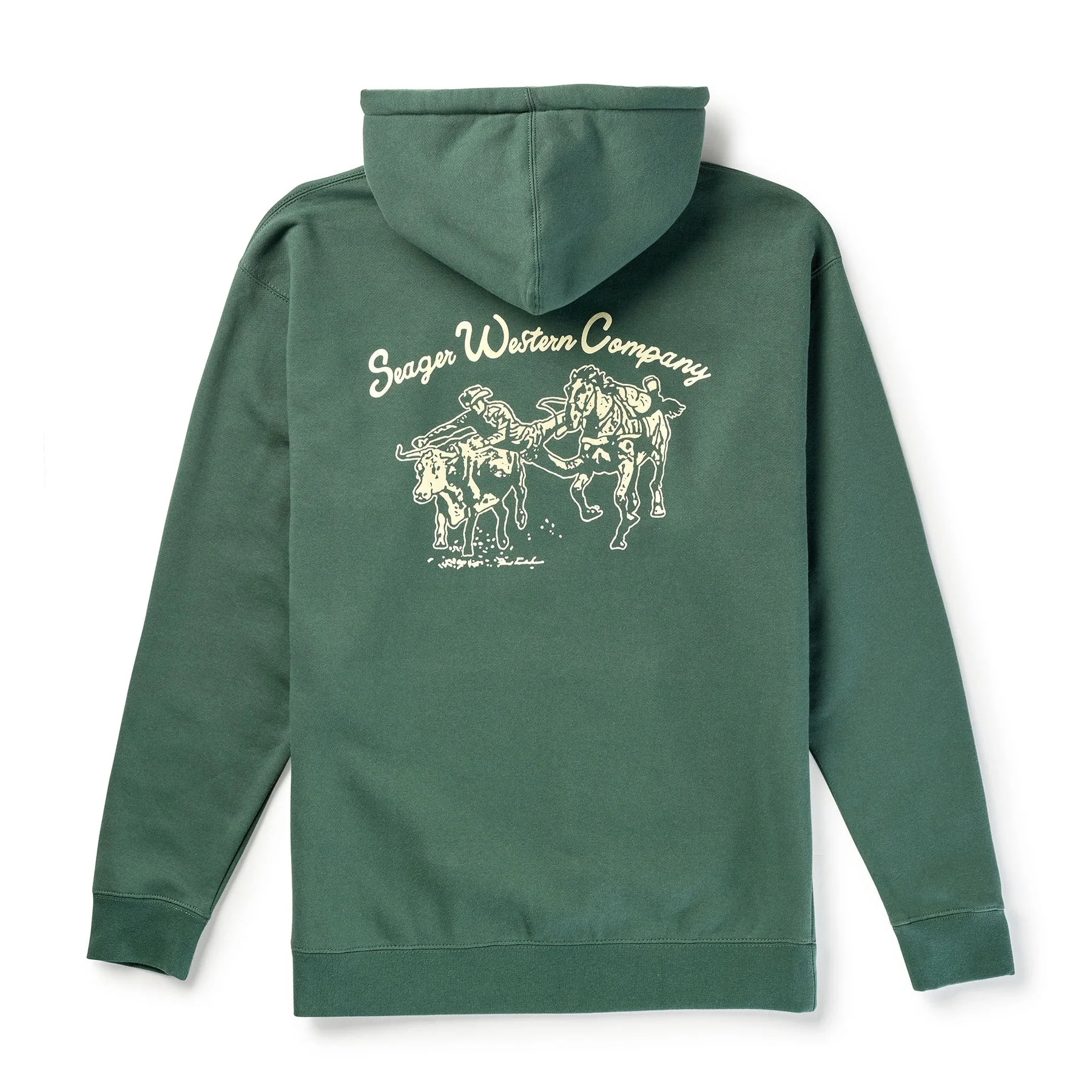 Seager Los Rios Mid-Weight Hoodie - GREEN