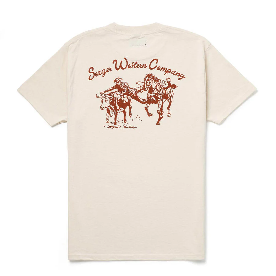 Seager Los Rios Tee - Vintage White