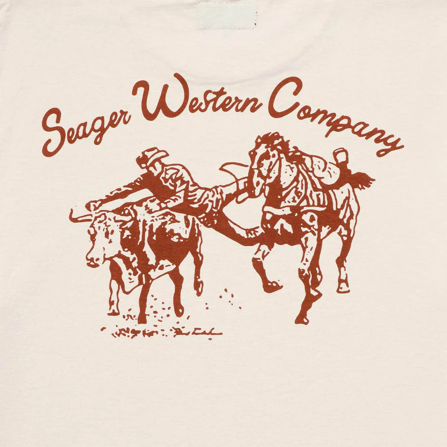 Seager Los Rios Tee - Vintage White - Image 3