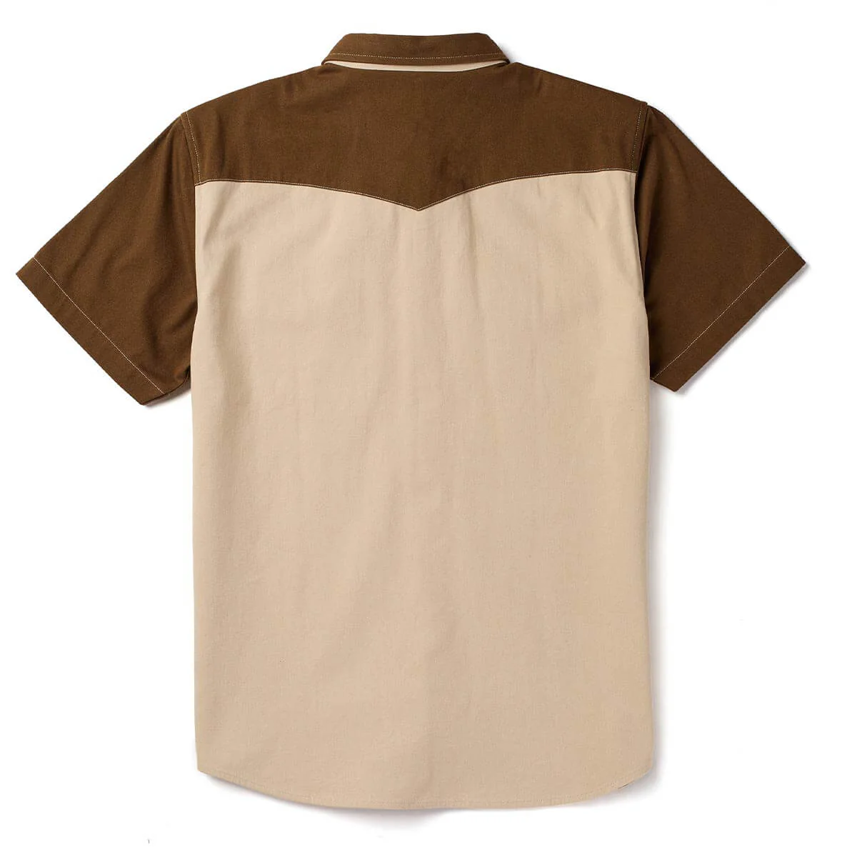 Seager Men's Amarillo S/S Shirt - Vintage Tan - Image 3